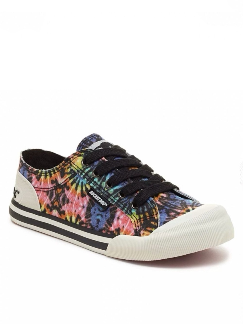 Rocket Dog Jazzin Somerset Women’s Tie Dye Canvas Low Top Sneakers Multicolor